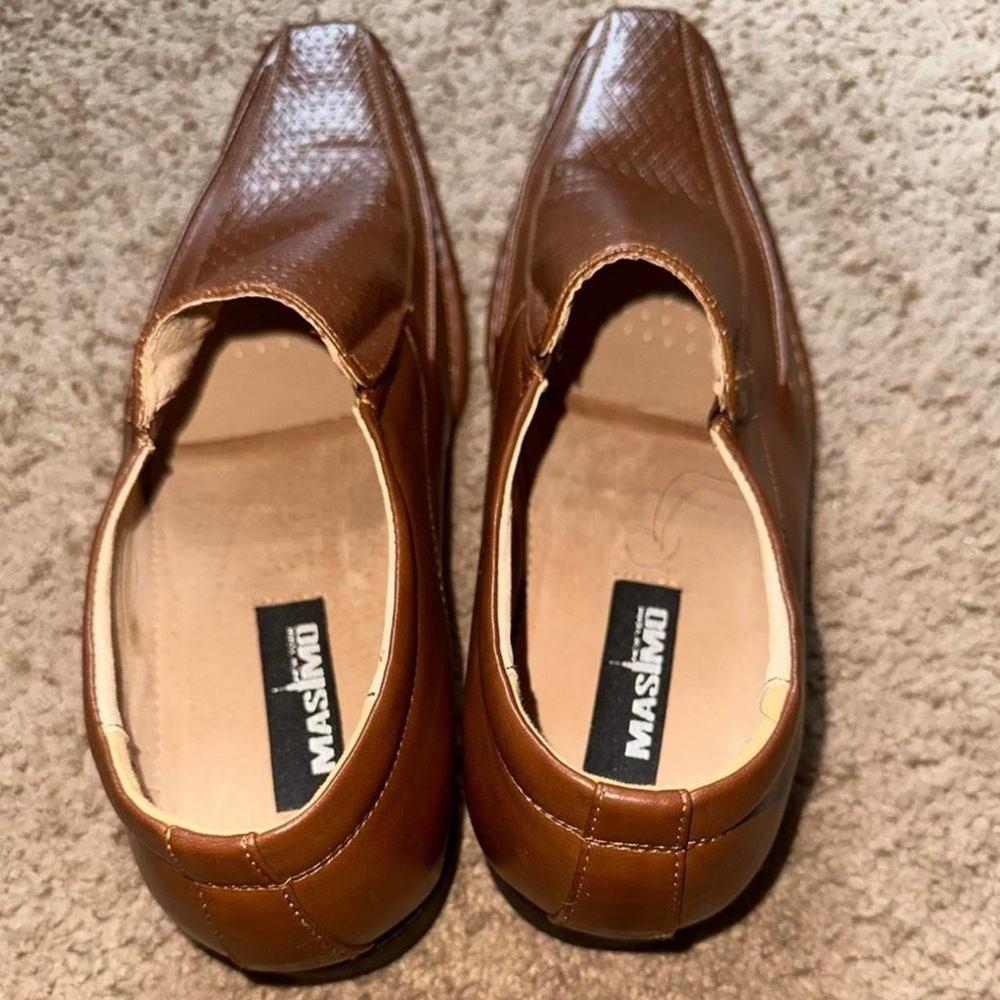 Men’s  Brown Leather Loafers